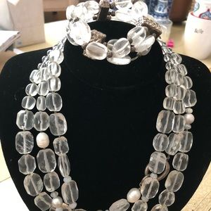 Silpada necklace & bracelet set